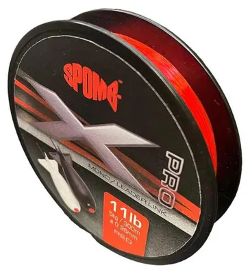 Produktbild von Spomb X Pro Mono 0.26mm 11lb Red - 300m Monofilschnur