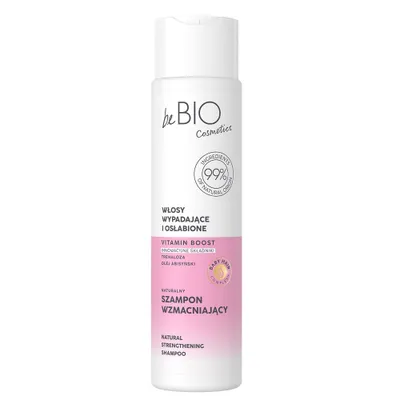 Produktbild von BeBio Natural Strengthening Shampoo for Falling Out and Weakened Hair 300ml