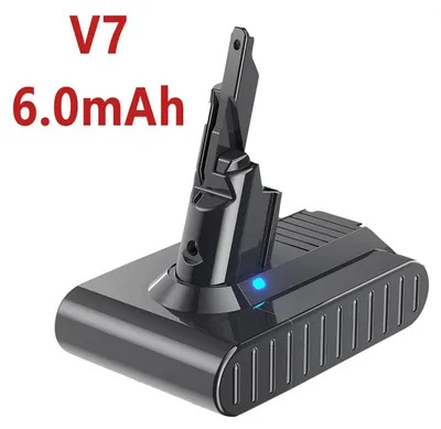 Zdjęcie produktu dla Akumulator do odkurzacza – zamienny akumulator do modelu V7 SV11 – 21,6 V – 6000 mAh (6,0 Ah) – litowo-jonowy – sam akumulator – fioletowy