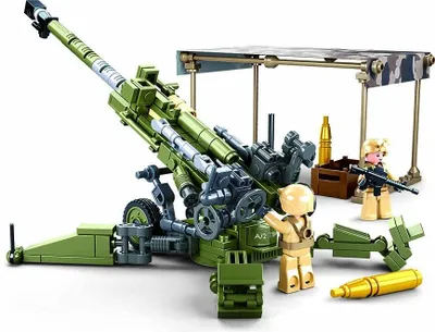 Immagine prodotto di Sluban - Modello Bricks-M777 Howitzer 258 pezzi, M38-B0890, multicolore