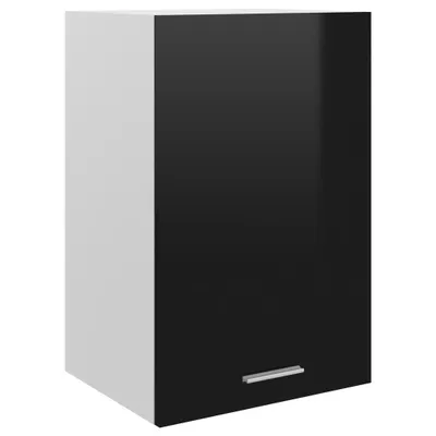 Immagine prodotto di Pensile nero lucido 39,5x31x60 cm Materiale a base di legno
