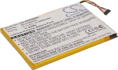 Image de TECHTEK Batterie compatible avec [ViewSonic] Zoompad remplace MLP486890