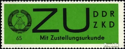Produktbild von Briefmarken DDR 1965 Mi DE2y (kompl.Ausg.) Bedarfsstempel gestempelt Staatswappen