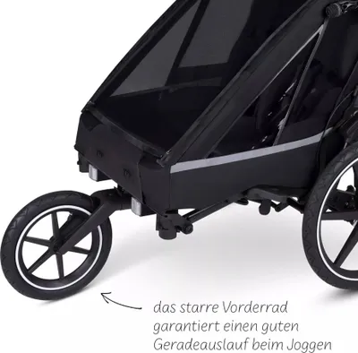 Produktbild von ABC Design Sport Kit - Fahrradanhänger Tour black