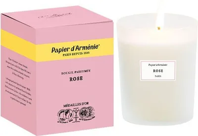 Produktbild von Duftkerze Rose 220g - Papier d'Arménie
