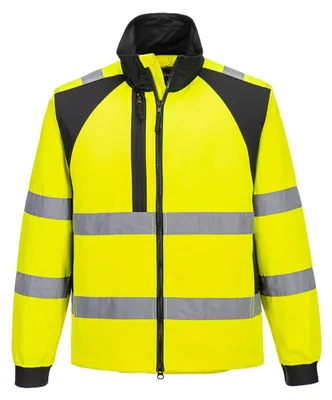 Immagine prodotto di Giacca da lavoro ad alta visibilità "CD861" WX2 - Portwest Giallo/Nero XXXL