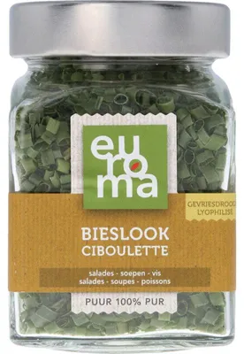 Immagine prodotto di Euroma Bieslook Vriesdroog 7g – Erba cipollina liofilizzata per condire