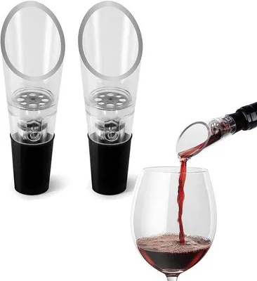 Produktbild von Weinbelüfter Set 2teilig transparent
