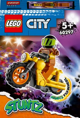 Produktbild von 60297 City Stuntz Power-Stuntbike, Konstruktionsspielzeug