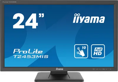 Produktbild von iiyama ProLite T2453MIS-B1, 59,9 cm (23.6"), 1920 x 1080 Pixel, Full HD, LED, 4 ms, Schwarz