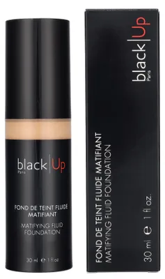 Produktbild von Black Up Matifying Fluid Foundation #01 30 ml
