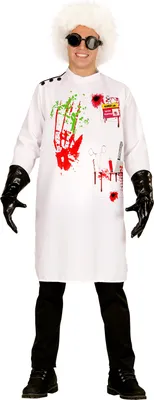 Produktbild von MAD SCIENTIST (Laborkittel, Handschuhe) Gr. M