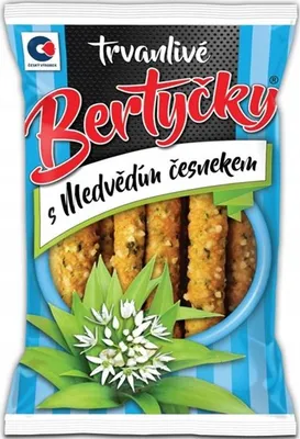 Obrázek produktu pro Bertycky české tyčinky s medvědí česnekem 90 g