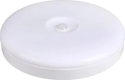 Produktbild von LED-Deckenleuchte mit Bewegungsmelder, 12 W, ultradünne, runde LED-Deckenlampe, wasserdicht, IP54, Leuchte – Ø 22 cm, 220 V