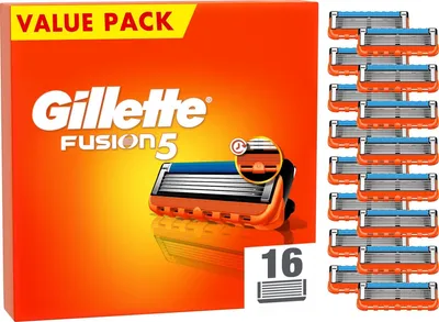 Zdjęcie produktu dla Gillette Fusion 5 głowice wymienne 16 szt