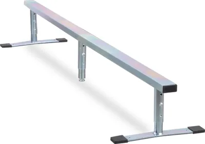 Image de Rampes de rue urbaines Rail de ballast Flatbar 185 cm Argent