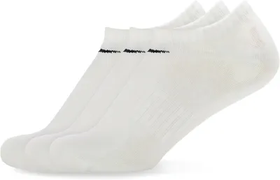 Produktbild von Nike Uni Everyday letvægts No show Trainingssocken 3 Paar, Weiß / Schwarz