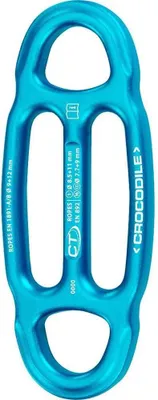 Zdjęcie produktu dla Climbing Technology Crocodile Belay Device Blue Niebieski Jeden rozmiar