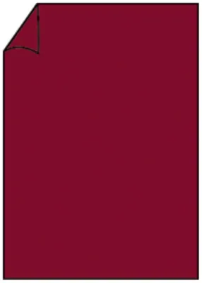 Produktbild von Rössler Papier 220701572 Coloretti Briefbogen - A4, 80g, 10 Blatt, rosso