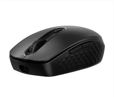 Produktbild von HP 695 Rechargeable Wireless Mouse, Beidhändig, Bluetooth, 4000 DPI, Schwarz