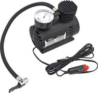 Obrázok produktu pre Nová prenosná minipumpa do auta s 300 psi a 12 V, elektrická na núdzové hustenie pneumatík