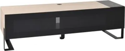 Produktbild von Erard 037601, Holz, Melamin, Schwarz, Gehärtetes Glas, 50 kg, 190,5 cm (75")