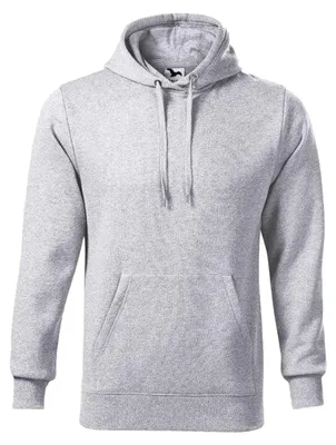 Imagen del producto de Malfini - Sudadera con capucha para hombre, modelo "Cape", PP10049 (Talla L) (Gris claro)