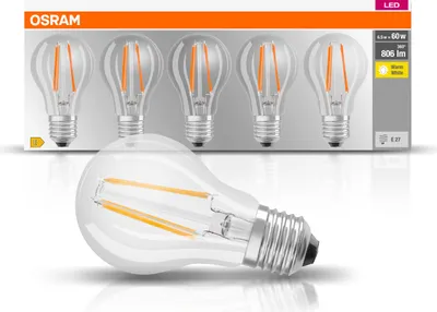 Produktbild von Osram Classic, 7 W, E27, 806 lm, Warmweiß