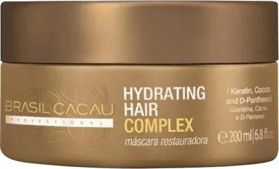 Produktbild von Cadiveu Brasil Cacau Hydrating Hair Complex Mask 200ml  - Restrukturierungsmaske