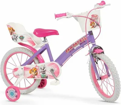 Produktbild von Toimsa Children`s Bike 16" Paw Patrol Purple 1680 Girl