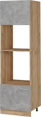Produktbild von Mikrowellenschrank Vicco R-Line Beton 60 cm, Model 53621
