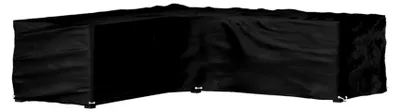 Produktbild von Schutzhülle für Gartenmöbel, wasserdicht und UV-beständig in L-Form mit 16 Ösen, Schutzhaube für Rattanmöbel, 285x285x70cm