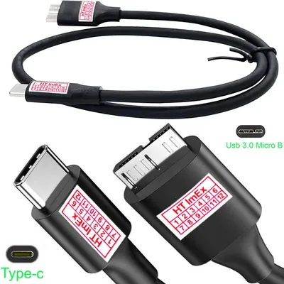 Produktbild von USB C auf Micro-B Daten kabel für Externe Festplatte Orico 500GB HDD 2,5 Zoll