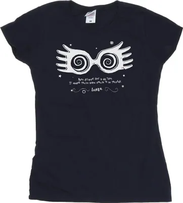 Produktbild von Harry Potter - "Being Different" T-Shirt für Damen BI24023 (L) (Marineblau)