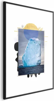 Produktbild von Posterpapier Poster - Iceberg 21x30 cm Landschaften c-C-0213-ao-a