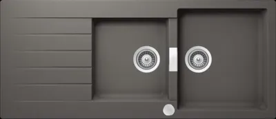 Produktbild von Schock Einbauspüle Signus D-200 U Silverstone Unterbau