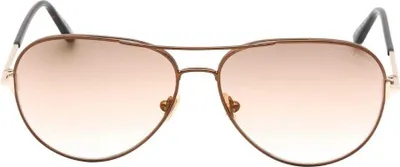 Immagine prodotto di Tom Ford - Occhiali da sole "Clark" da uomo SY385 (Taglia unica) (Marrone scuro)