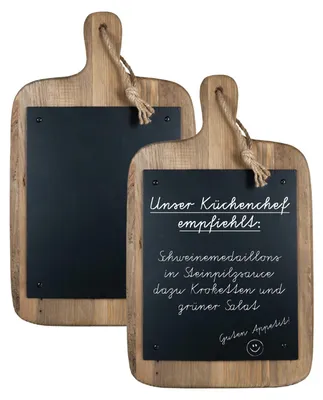 Produktbild von 1x Wand-Kreidetafel "Vintage" 24x40.5cm