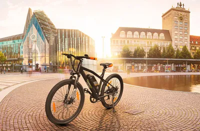 Produktbild von SachsenRAD E-Racing Mountain Bike R6 NEO II V2 500Wh bis 150KM | E MTB nur 21KG extrem leicht Hybrid-hydraulische Bremse| E-Bike Herren Damen Elektrofahrrad German Design Award 26 Zoll