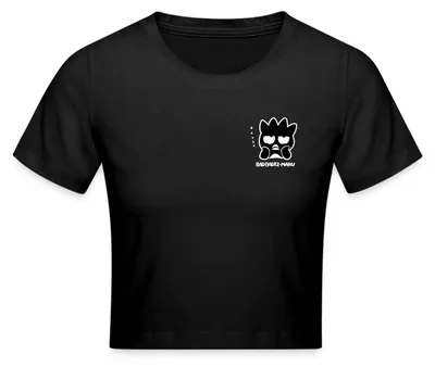 Produktbild von Spreadshirt Bad Badtz-Maru Portrait Crop Top, S, Schwarz