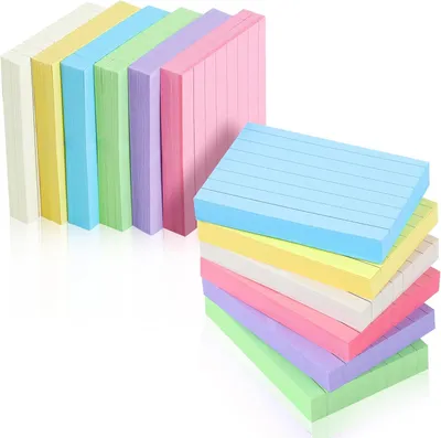 Produktbild von Karteikarten A8 liniert, 1200 Stück, 5,2 x 7,3 cm, für Vokabeln