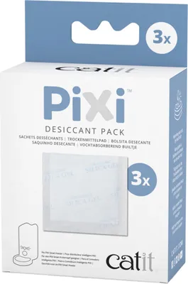 Zdjęcie produktu dla Catit PIXI, Desiccant cartridge, Kot, Biały, Żel krzemionkowy, Catit PIXI Smart Feeder, 85 mm