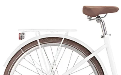 Produktbild von MBM Elektro-Citybike LA RUE 2.0, matt chalk