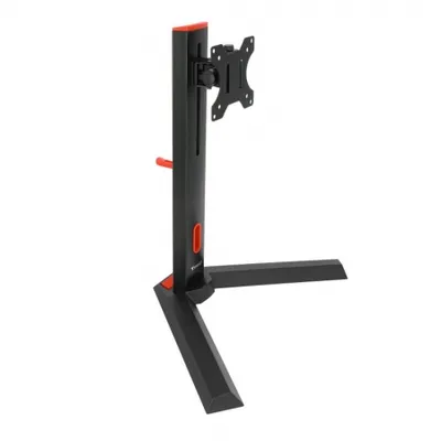 Zdjęcie produktu dla TooQ DB1401TN-B, Wolnostojący, 8 kg, 43,2 cm (17"), 81,3 cm (32"), 100 x 100 mm, Czarny, Czerwony