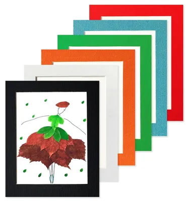 Image de Lot de 6 cadres photo en carton, format 20 x 25 cm
