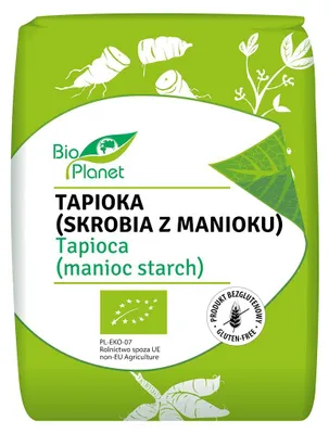 TAPIOKA (SKROBIA Z MANIOKU) BEZGLUTENOWA BIO 800 g - BIO PLANET