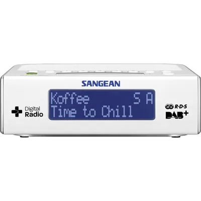 Image de Sangean DCR89 Radio-réveil, FM, RDS, sortie casque, entrée ligne audio, DAB
