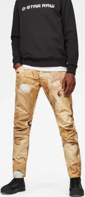 Produktbild von G-star 5622 3d Tapered Colour Jeans Hazel / Liquid Pink Aop 32