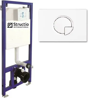 Produktbild von Vorwandelement Trockenbau Unterputzspülkasten Toilettenkasten WC Spülkasten Montageelement Bidet Waschbecken Urinal