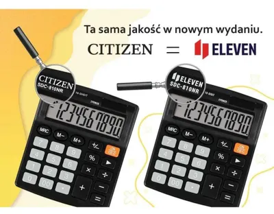 Zdjęcie produktu dla Eleven Kalkulačka SDC888XBK, černá, stolní, dvanáctimístná